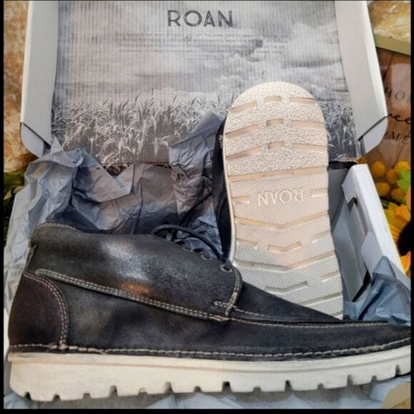NIB ROAN by BEDSTU Tobias Fullgrain oiled, waxed handfinished suede leat… - Picture 1 of 13